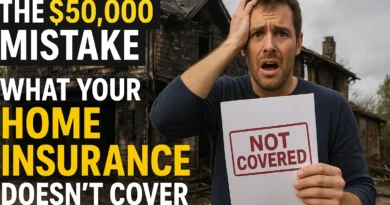 The $50,000 Mistake: What Your Home Insurance Doesn't Cover