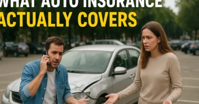 What Auto Insurance Actually Covers
