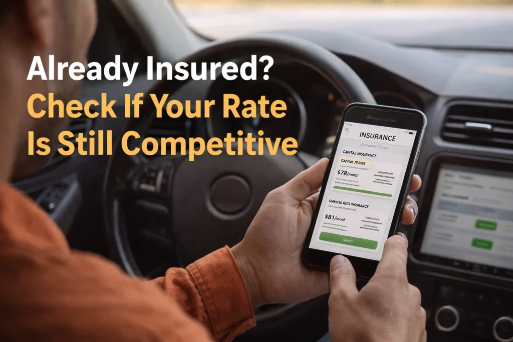 Already Insured? Here's How to Tell If Your Car Insurance Rate Is Still Competitive