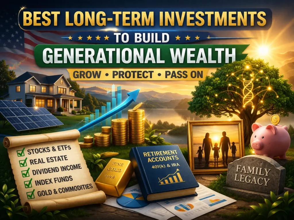 Best Long-Term Investments to Build Generational Wealth