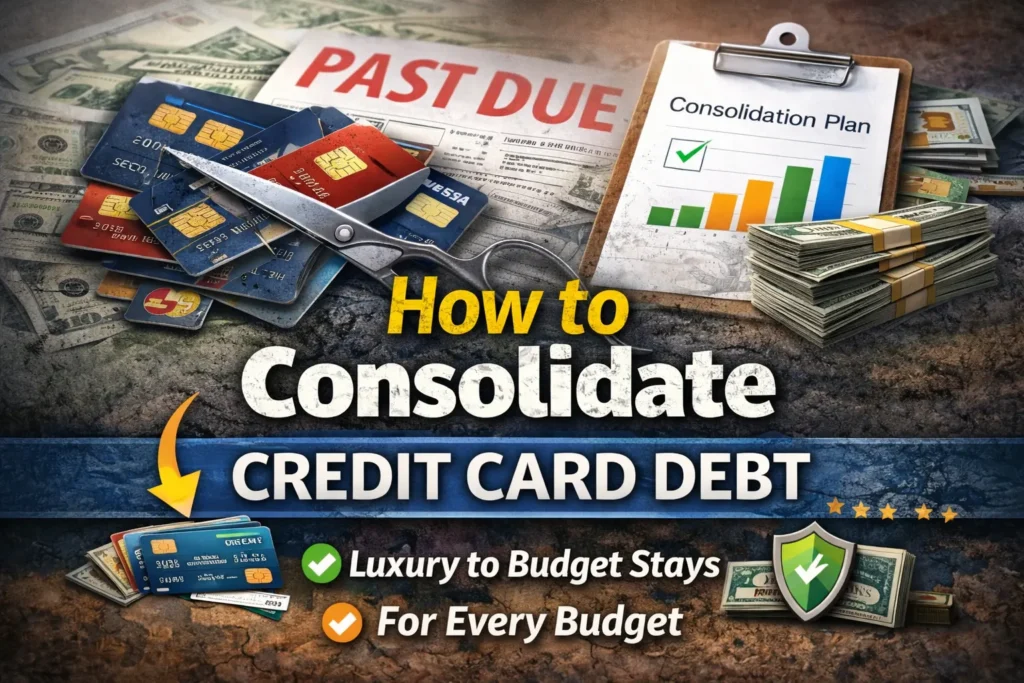 How to Consolidate Credit Card Debt