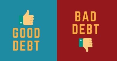 Good Debt vs. Bad Debt