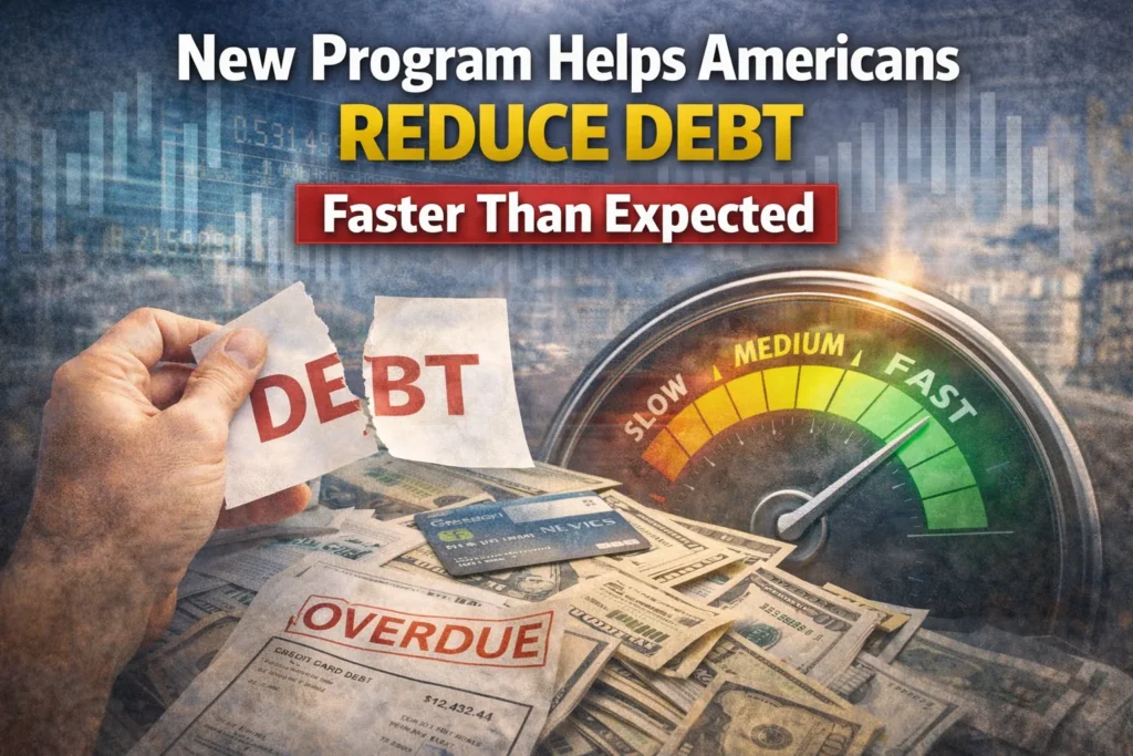 New Program Helps Americans Reduce Debt Faster Than Expected