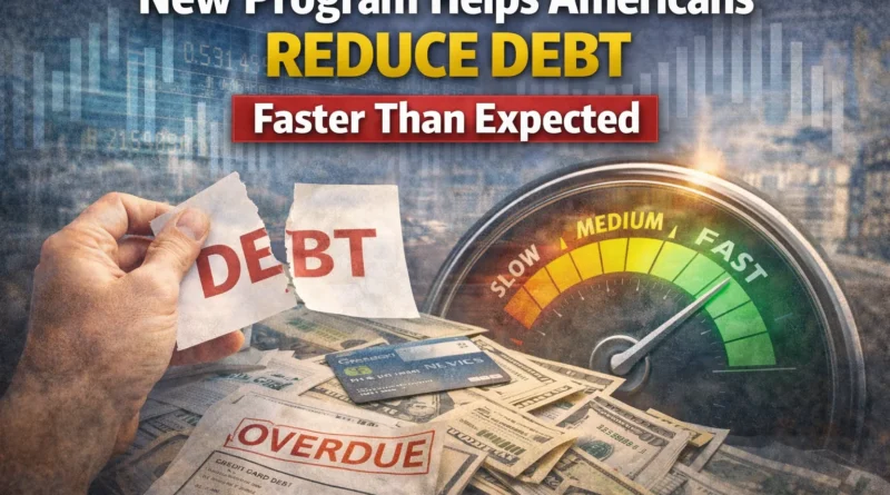 New Program Helps Americans Reduce Debt Faster Than Expected