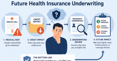 How Medical Debt Affects Future Health Insurance Underwriting