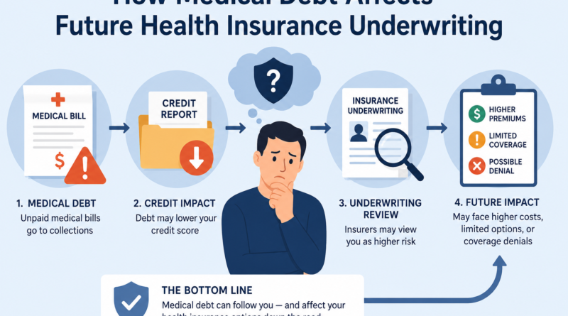 How Medical Debt Affects Future Health Insurance Underwriting