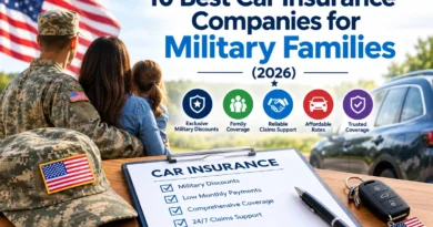 10 Best Car Insurance Companies for Military Families (2026)