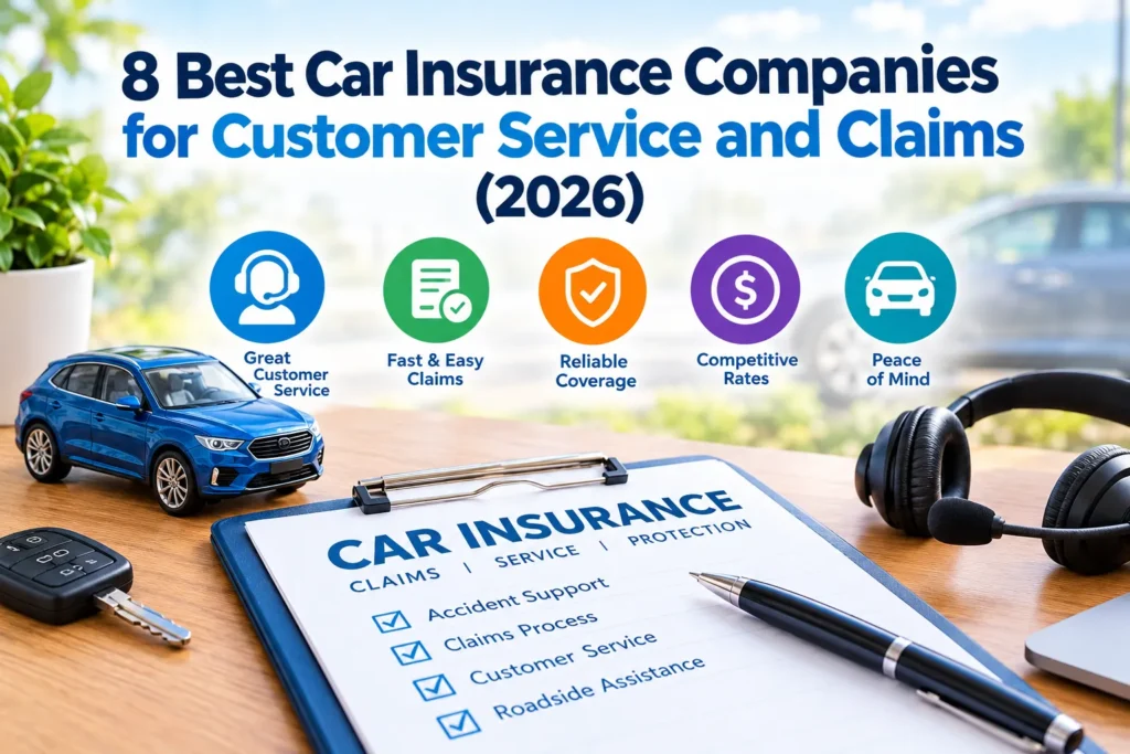 8 Best Car Insurance Companies for Customer Service and Claims (2026)